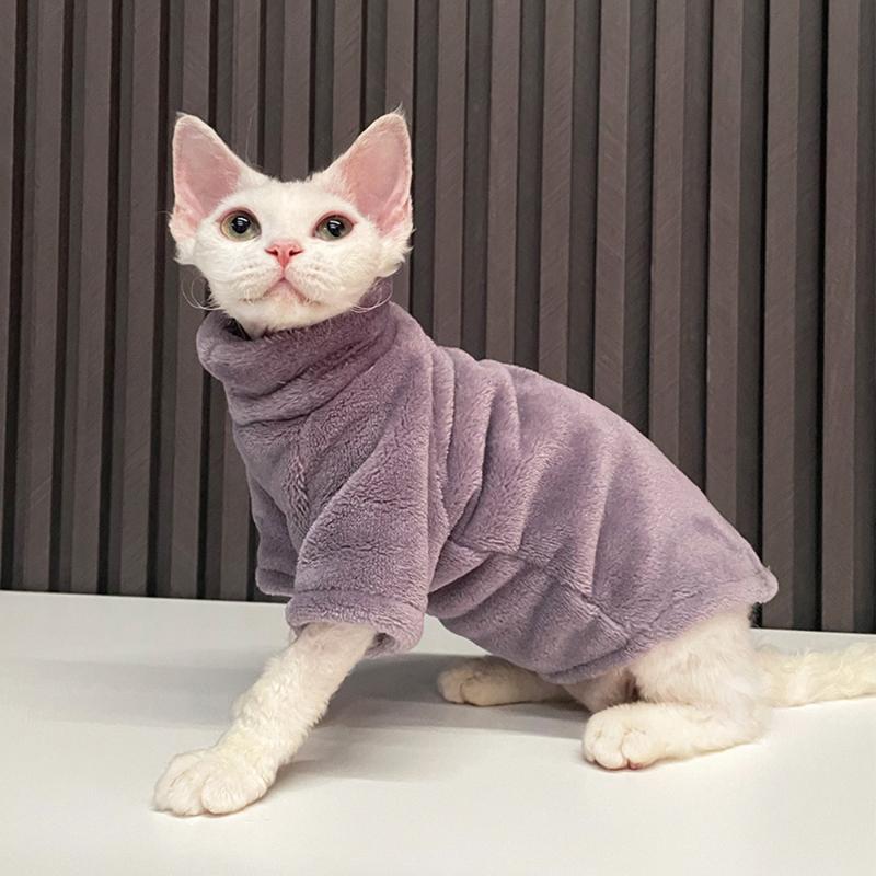 Cat Costumes Warm Sphynx Clothes Soft Fleece Kitten Hoodies Clothing Fashion Colorful Sphinx Devon Rex Ropa Para Gato
Cat Costumes Warm Sphynx Clothes Soft Fleece Kitten Hoodies Clothing Fashion Colorful Sphinx Devon Rex Ropa Para Gato