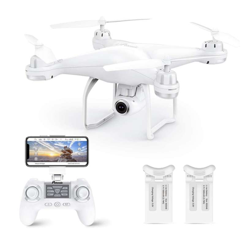 Potensic T25 Professional GPS Drone RC Wifi FPV Helicopters with 1080P Camera Auto Return Altitude Hold RC Quadcopter Aircraft 2101782601, With 1 battery
Potensic T25 Professional GPS Drone RC Wifi FPV Helicopters with 1080P Camera Auto Return Altitude Hold RC Quadcopter Aircraft 2101782601, With 1 battery