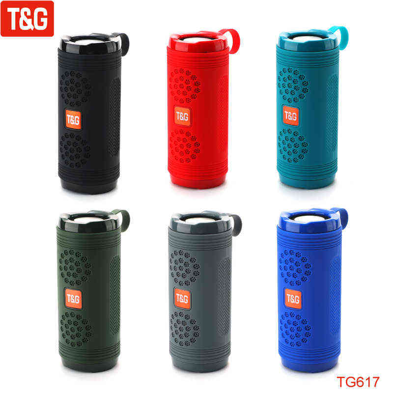 T&G TG617 Portable Speaker Wireless Bluetooth Speakers Sound System 3D Stereo Surround Subwoofer Outdoor Waterproof Loudspeaker H1111
T&G TG617 Portable Speaker Wireless Bluetooth Speakers Sound System 3D Stereo Surround Subwoofer Outdoor Waterproof Loudspeaker H1111