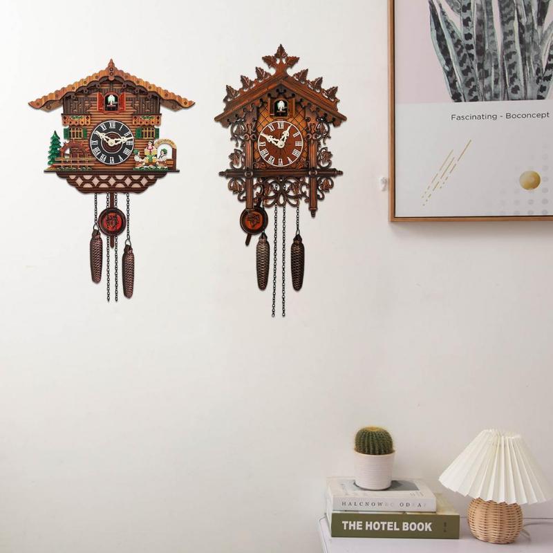 Wall Clocks Cuckoo Clock Handcrafted Wooden Eagle Antique House Forest Pendulum Every Hour Sound Traditional Chalet Europ
Wall Clocks Cuckoo Clock Handcrafted Wooden Eagle Antique House Forest Pendulum Every Hour Sound Traditional Chalet Europ