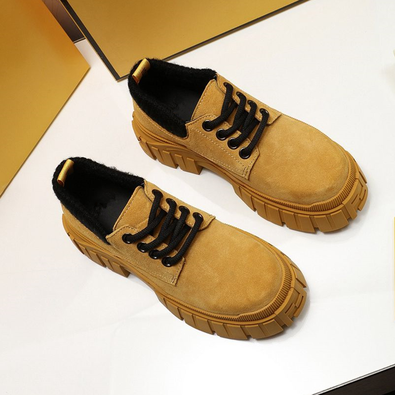 Genuine Leather Women Short Boots Patchwork Round Toe Lace-Up Winter Autumn High Quality Retro Punk Frosted Casual Flats Shoes, Black
Genuine Leather Women Short Boots Patchwork Round Toe Lace-Up Winter Autumn High Quality Retro Punk Frosted Casual Flats Shoes, Black
