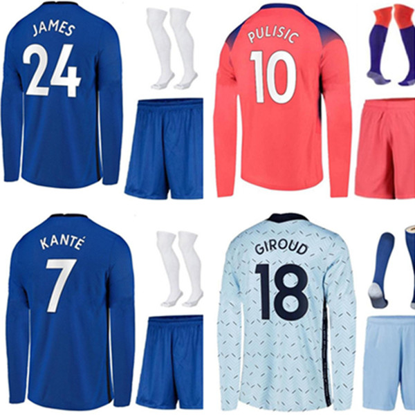 20 21 Long sleeves PULISIC SOCCER JERSEYS KOVACIC JORGINHO GIROUD KANTE PEDRO jersey 2021 MOUNT HOME AWAY THIRD Men kit FOOTBALL SHIRTS, Colour 6
20 21 Long sleeves PULISIC SOCCER JERSEYS KOVACIC JORGINHO GIROUD KANTE PEDRO jersey 2021 MOUNT HOME AWAY THIRD Men kit FOOTBALL SHIRTS, Colour 6