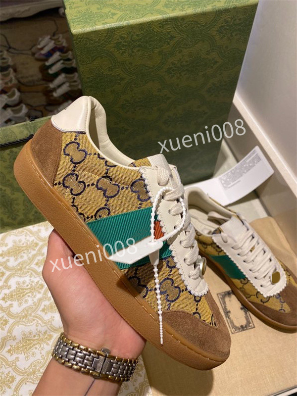 2022 Luxurys Designers Womens 35-46 Shoe Tennis Canvas Casual shoes Italy Green And Red Web Stripe Rubber Sole Stretch Cotton Low Top rx210611, Choose the color
2022 Luxurys Designers Womens 35-46 Shoe Tennis Canvas Casual shoes Italy Green And Red Web Stripe Rubber Sole Stretch Cotton Low Top rx210611, Choose the color