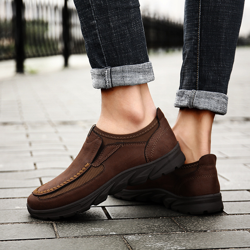 Mens Shoes Four Seasons Large Size Loafers Spot Korean Style Trendy Leather Teenagers Slip-on Foreign Trade Casual, Grey
Mens Shoes Four Seasons Large Size Loafers Spot Korean Style Trendy Leather Teenagers Slip-on Foreign Trade Casual, Grey