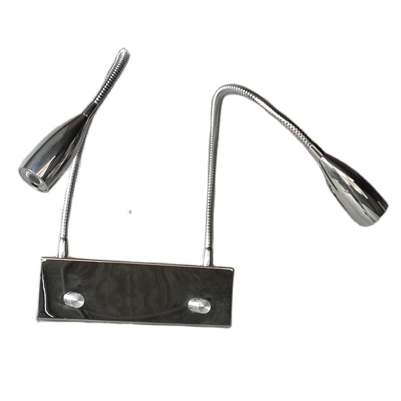Topoch Dimmable LED Reading Lights Lamps Wall Light Fixtures 2x3W Knob On/Off Dim Brightness 15%-100% Dual Spotlights Working Independent Chrome Finish 110V/230V
Topoch Dimmable LED Reading Lights Lamps Wall Light Fixtures 2x3W Knob On/Off Dim Brightness 15%-100% Dual Spotlights Working Independent Chrome Finish 110V/230V