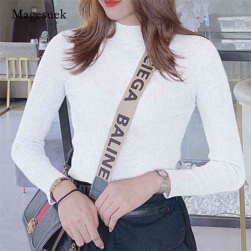 Winter Half Women's Turtleneck Long Sleeve Solid Sweater Women Knitted Blouse Pullover Short Woman Wild Slim 10355 210518, Grass green
Winter Half Women's Turtleneck Long Sleeve Solid Sweater Women Knitted Blouse Pullover Short Woman Wild Slim 10355 210518, Grass green