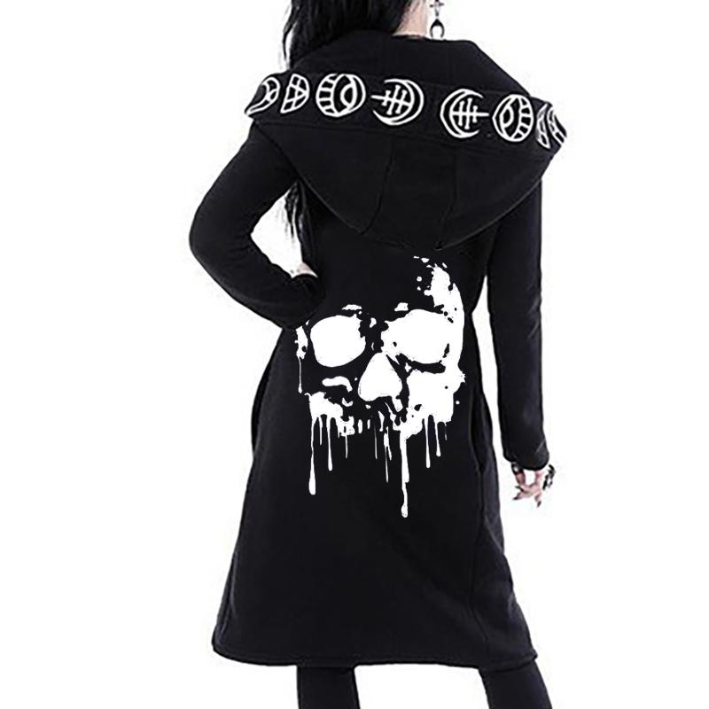 Women's Jackets Gothic Cartoon Hoodies Women Japanese Funny Punk Oversize Hooded Sweatshirts Autumn Winter Retro Sweatshirt Long Sleeve, Black;brown
Women's Jackets Gothic Cartoon Hoodies Women Japanese Funny Punk Oversize Hooded Sweatshirts Autumn Winter Retro Sweatshirt Long Sleeve, Black;brown