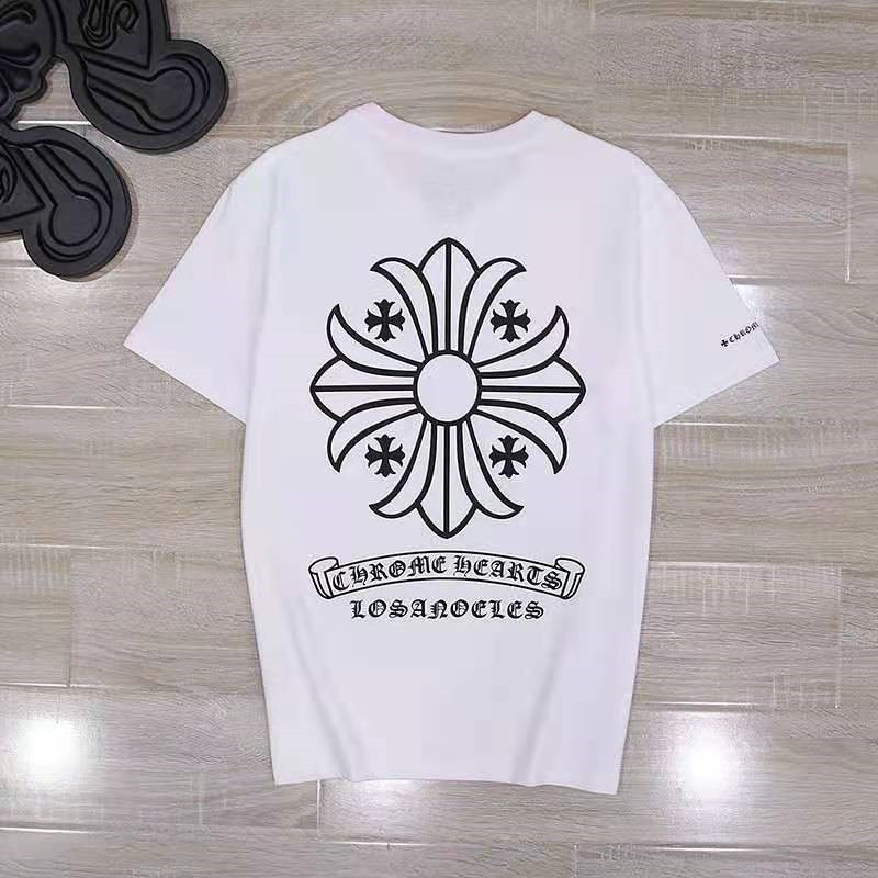 ch new fashion brand 21ss summer Cro Sanskrit cross letter print short sleeve T-shirt for men and women 1B1L, White;black
ch new fashion brand 21ss summer Cro Sanskrit cross letter print short sleeve T-shirt for men and women 1B1L, White;black