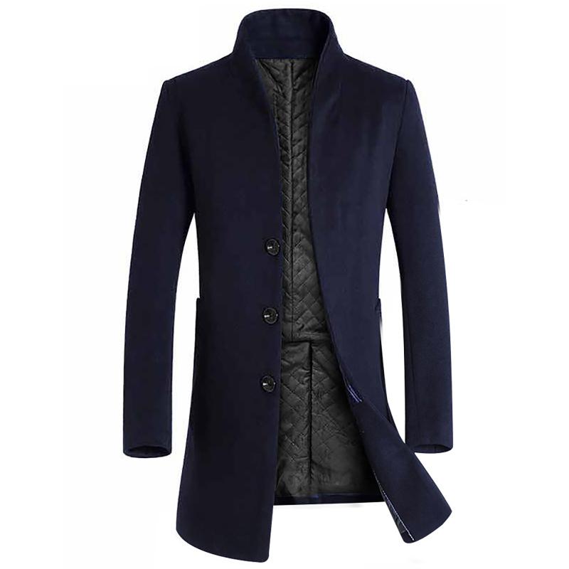 Men's Wool & Blends Winter Coat Slim Fit Jackets Mens Casual Warm Long Windbreaker Jacket And Men Pea, Black
Men's Wool & Blends Winter Coat Slim Fit Jackets Mens Casual Warm Long Windbreaker Jacket And Men Pea, Black
