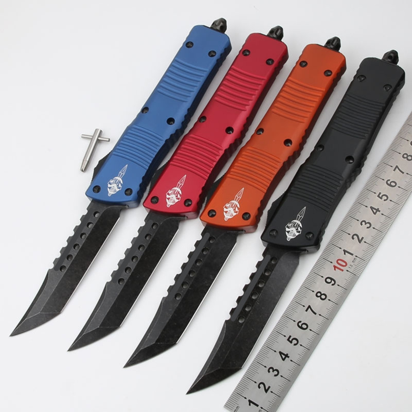 High quality Microtech Combat Troodon Knife Interceptor knife Bowie / Hellhound Tanto / Spear point D2 steel blade Tactical Knife UTX85 knifes
High quality Microtech Combat Troodon Knife Interceptor knife Bowie / Hellhound Tanto / Spear point D2 steel blade Tactical Knife UTX85 knifes