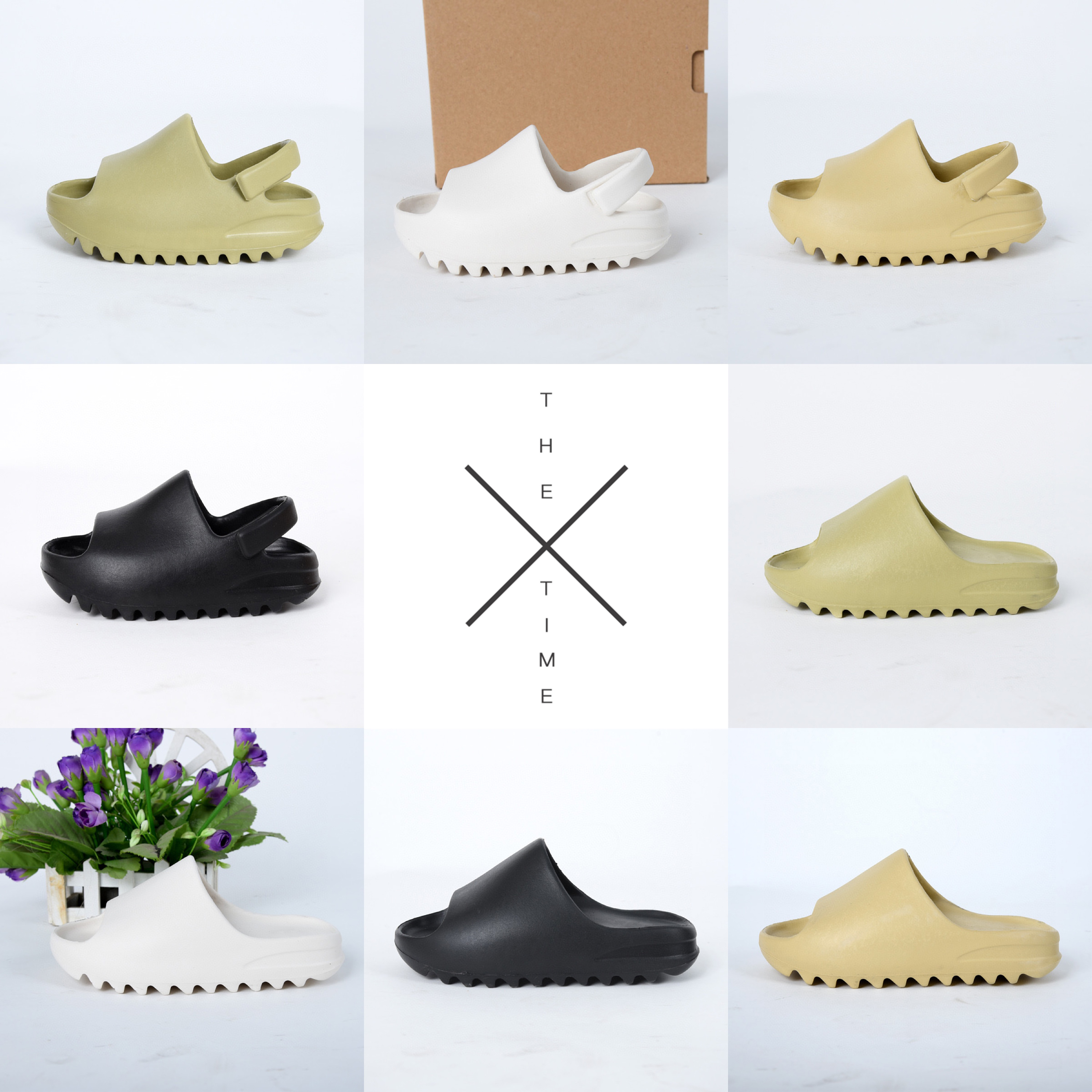 2021 Kanye Kid Slipper Black White Bone Desert Sand Resin Summer Fashion Flat Slide Men Women Beach causal Sandal Sneaker With Box
2021 Kanye Kid Slipper Black White Bone Desert Sand Resin Summer Fashion Flat Slide Men Women Beach causal Sandal Sneaker With Box