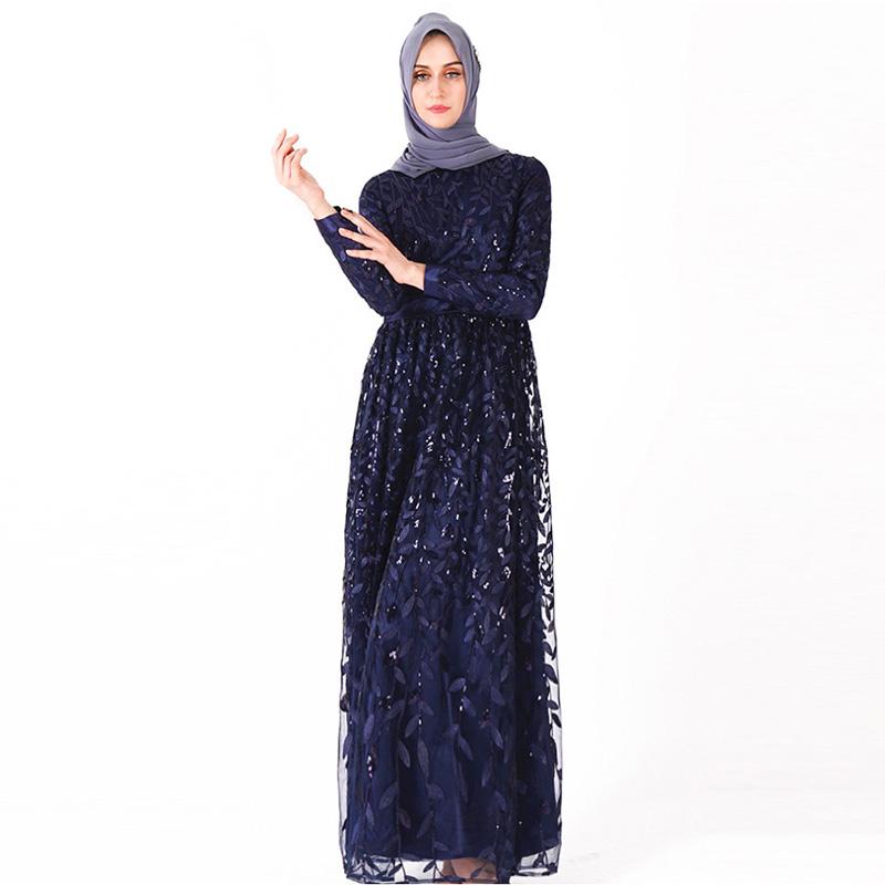 Ethnic Clothing Muslim Islamic Pakistani Robe Sequined Leaf Embroidered Saudi Arabia Prayer Clothes Casual Indonesian Dress 
Ethnic Clothing Muslim Islamic Pakistani Robe Sequined Leaf Embroidered Saudi Arabia Prayer Clothes Casual Indonesian Dress