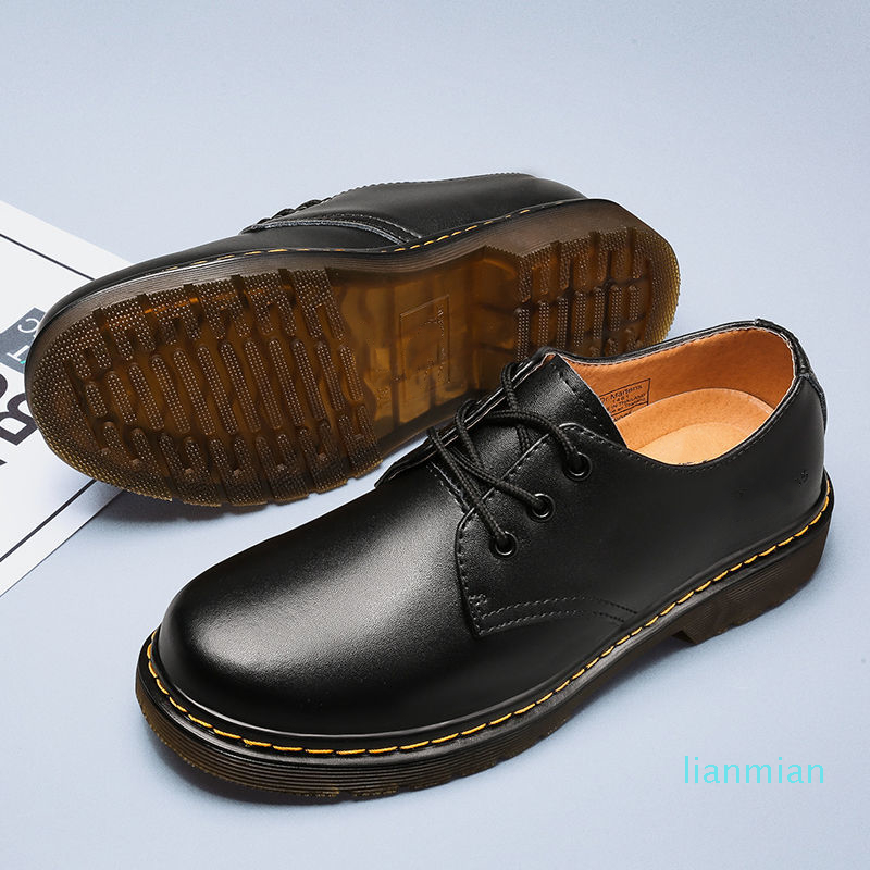 men shoes Goodyear Martin Boot leather Designer luxury goods brand Well Classic Slides Lady Metal buckle large box shoe10 noble doctor Buy, Black
men shoes Goodyear Martin Boot leather Designer luxury goods brand Well Classic Slides Lady Metal buckle large box shoe10 noble doctor Buy, Black