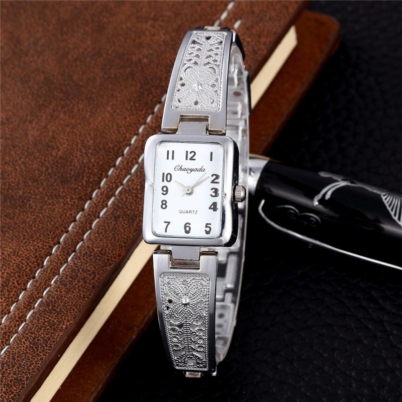 Wristwatches Casual Quartz For Women Classic Square Small Dial Watches Ladies Alloy Bracelet Female Clock Montre Femme, Gold
Wristwatches Casual Quartz For Women Classic Square Small Dial Watches Ladies Alloy Bracelet Female Clock Montre Femme, Gold