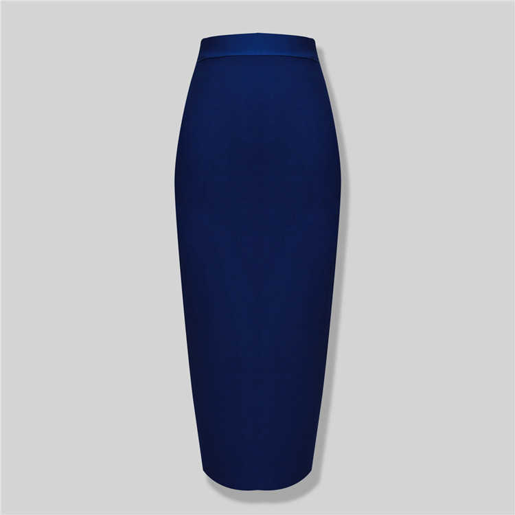 13 Colors Fashion Women Sexy Pink Yellow Bandage Skirt Elastic Elegant Pencil Skirts 78cm 210621