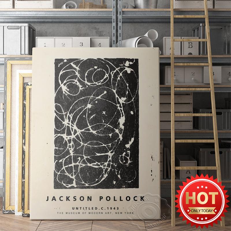 Paintings Modern Abstract Art, Jackson Pollock Artwork Poster,Exhibition Museum Print Prints Poster, Wall Picture
Paintings Modern Abstract Art, Jackson Pollock Artwork Poster,Exhibition Museum Print Prints Poster, Wall Picture