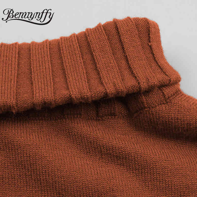 Leopard Color Block Turtleneck Sweater Women Autumn Winter Drop Long Sleeve Knitted Pullover Casual Street Style 210510