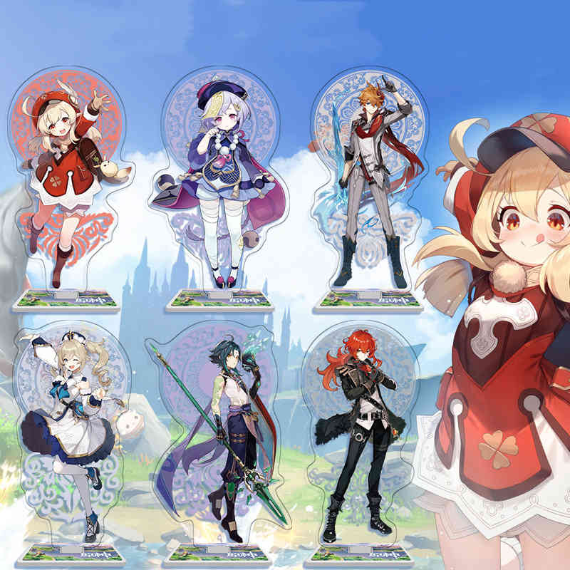 Game Genshin Impact Anime Figure Acrylic Stand Model Toys Tartaglia Hu Tao Action Figure Decoration Cosplay Diy Collection Gifts Q0421
Game Genshin Impact Anime Figure Acrylic Stand Model Toys Tartaglia Hu Tao Action Figure Decoration Cosplay Diy Collection Gifts Q0421
