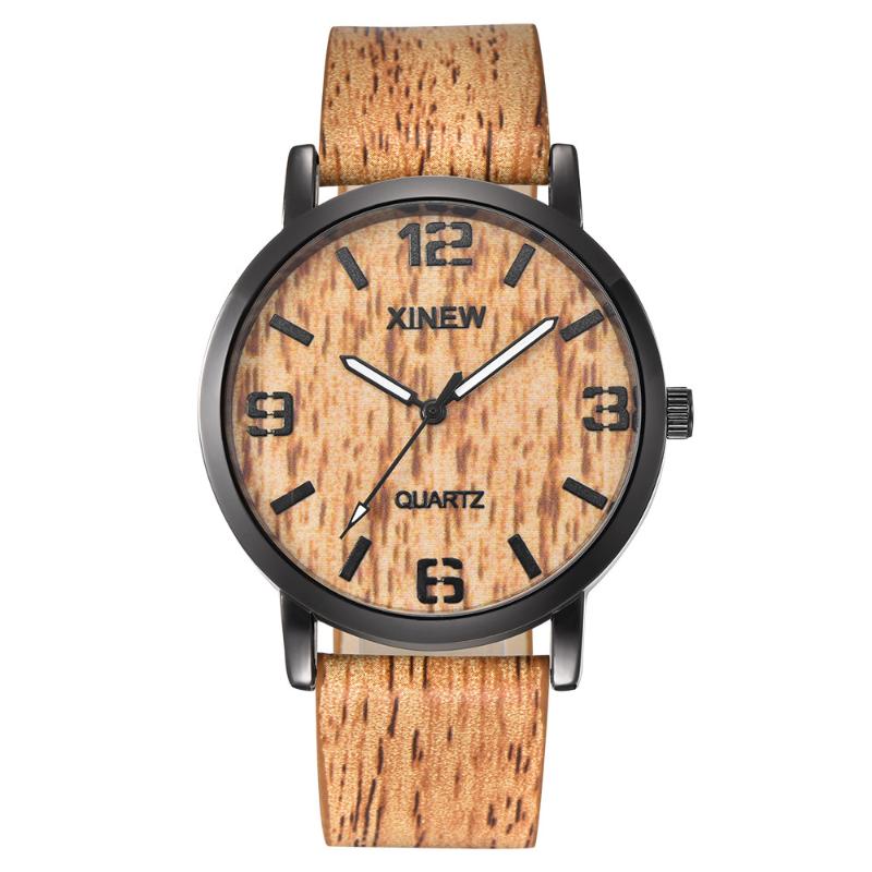 Wristwatches 2021 XI Watch Fashion Wood Watches Mens Wooden Texture Imitation Retro Leather Quartz Clock Personalized Fake, 15245a
Wristwatches 2021 XI Watch Fashion Wood Watches Mens Wooden Texture Imitation Retro Leather Quartz Clock Personalized Fake, 15245a
