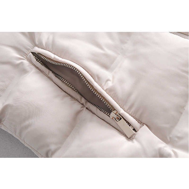 Women Vest Jacket Spring Autumn fashion hooded chic warm jacket vest youth elegant street jackets 210819