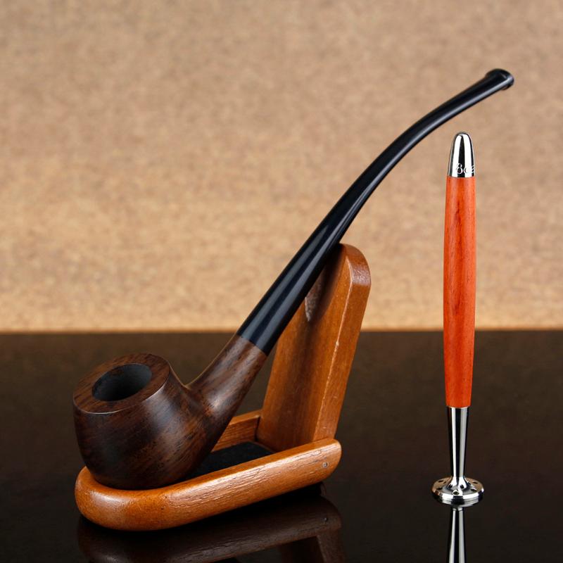 3mm Filter Tobacco Pipe Long Mini Smoking 2in1 Presser Wooden Stand Top Grade Ebony Wood Pipes
3mm Filter Tobacco Pipe Long Mini Smoking 2in1 Presser Wooden Stand Top Grade Ebony Wood Pipes