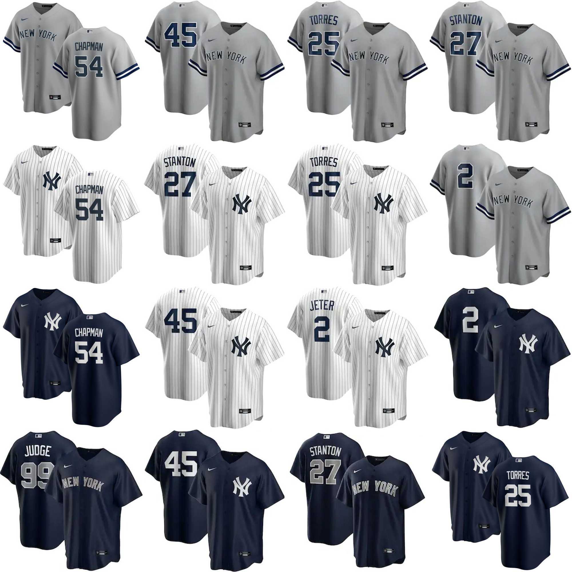 New York Yankees Baseball Jerseys Aaron Judge Jersey Gerrit Cole Aroldis Chapman Derek Jeter Giancarlo Stanton Gleyber Torres Stitched, Blue;black
New York Yankees Baseball Jerseys Aaron Judge Jersey Gerrit Cole Aroldis Chapman Derek Jeter Giancarlo Stanton Gleyber Torres Stitched, Blue;black