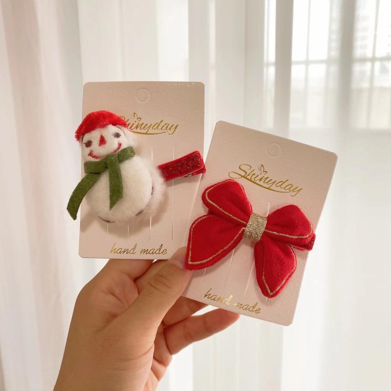 Hair Accessories 1Pc Christmas Santa Snowman Plush Clip For Kids Girls Barrettes Hairpin Holiday Fashion Jewelry Head, Style 1
Hair Accessories 1Pc Christmas Santa Snowman Plush Clip For Kids Girls Barrettes Hairpin Holiday Fashion Jewelry Head, Style 1