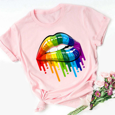 Women Tee Tops Short Sleeve Dripping Leopard Lips Print Crew Neck Tshirt Graphic Summer Clothes Female Casual Streetwear T-shirt 6GSJR, No3
Women Tee Tops Short Sleeve Dripping Leopard Lips Print Crew Neck Tshirt Graphic Summer Clothes Female Casual Streetwear T-shirt 6GSJR, No3