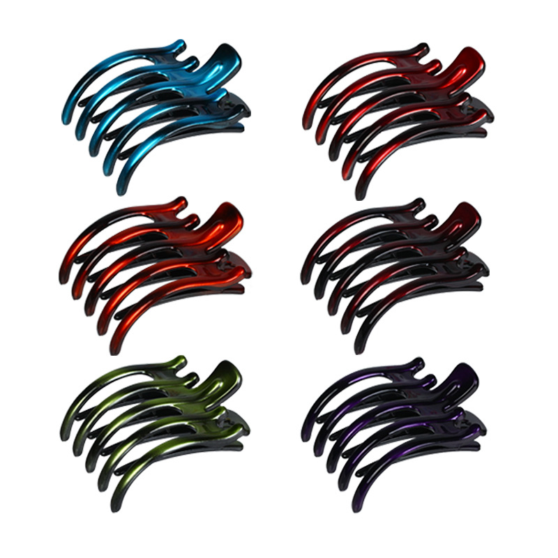 PC Material Yin Yang Color Back Of The Head Clips Woman Special Strange Hand Hair Holder Pentadentate Plastic Manual Jaw Clip 1 92hma B3
PC Material Yin Yang Color Back Of The Head Clips Woman Special Strange Hand Hair Holder Pentadentate Plastic Manual Jaw Clip 1 92hma B3