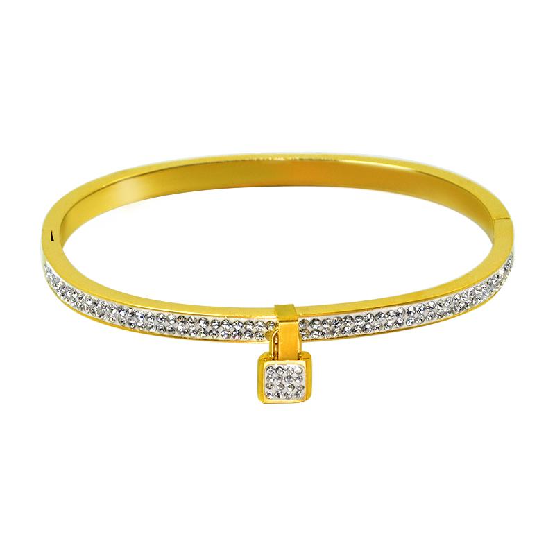Bangle Crystal Lock Lover Bracelets For Women Charm Full Stone Stainless Steel Zirconia Fashion Jewelry Titanium Couple Luxury Designer
Bangle Crystal Lock Lover Bracelets For Women Charm Full Stone Stainless Steel Zirconia Fashion Jewelry Titanium Couple Luxury Designer