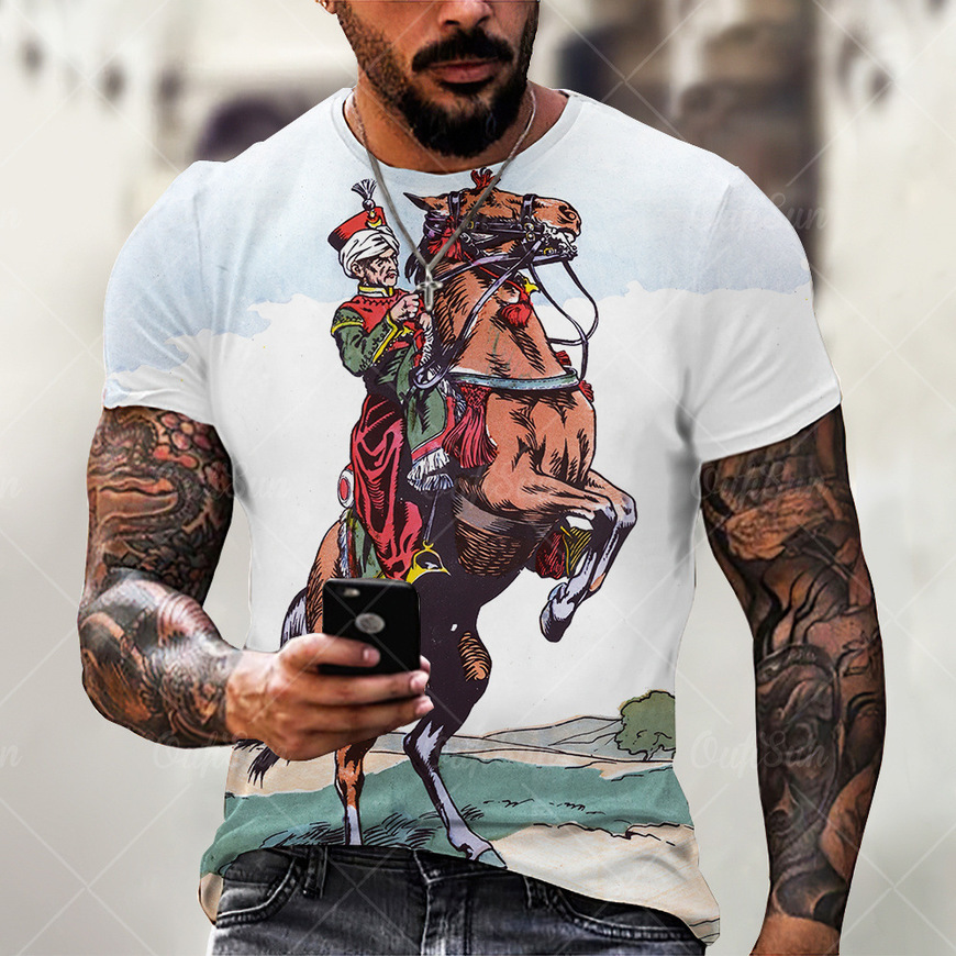 short sved men's 3d t-shirt casual 3d digital printing collarls casual couple clothing breathable discount 6dxz, White;black
short sved men's 3d t-shirt casual 3d digital printing collarls casual couple clothing breathable discount 6dxz, White;black
