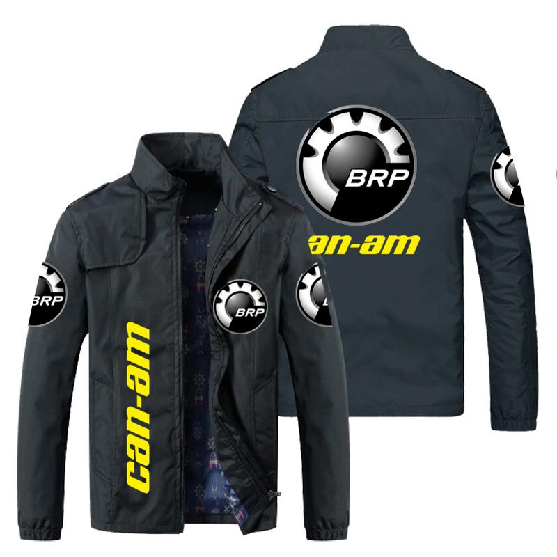 Men's Jackets Men Jacket BRP Can-am Logo Print Zipper Cardigan Fashion Slim Casual Baseball Uniform Biker Coat Tops M-5XL, Black;brown
Men's Jackets Men Jacket BRP Can-am Logo Print Zipper Cardigan Fashion Slim Casual Baseball Uniform Biker Coat Tops M-5XL, Black;brown