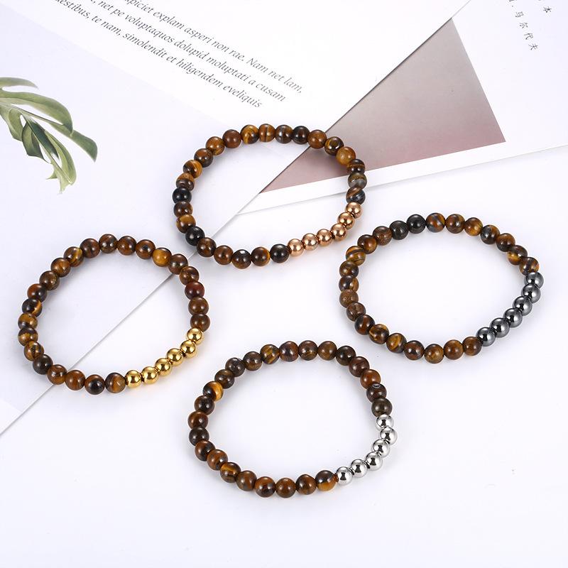 Link, Chain Fashion Women Men Silver Color Gold Steel Round Bead Bracelets Jewelry For Gift, Black
Link, Chain Fashion Women Men Silver Color Gold Steel Round Bead Bracelets Jewelry For Gift, Black