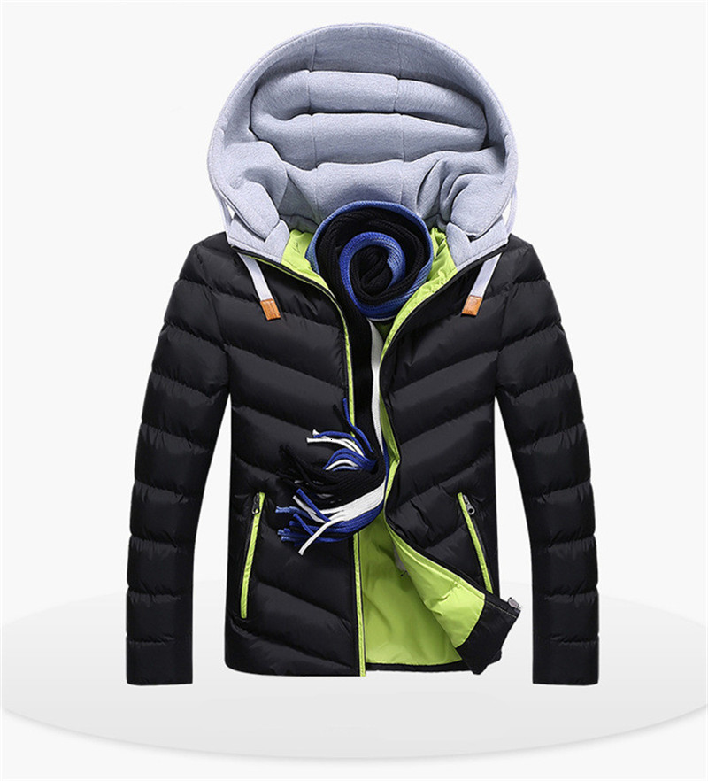 Men's & Parkas Designer Jacket Cotton Padded Outerwear Youth Mens Thickened Down Collar Winter Warm Males Clothing, Black
Men's & Parkas Designer Jacket Cotton Padded Outerwear Youth Mens Thickened Down Collar Winter Warm Males Clothing, Black