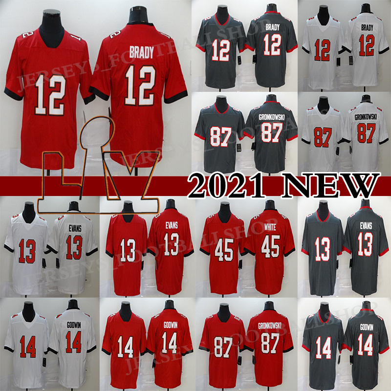 12 Tom Brady 87 Rob Gronkowski Football Jersey Chris Godwin TampaBayBuccaneersMike Evans Men' Stitched, Red
12 Tom Brady 87 Rob Gronkowski Football Jersey Chris Godwin TampaBayBuccaneersMike Evans Men' Stitched, Red