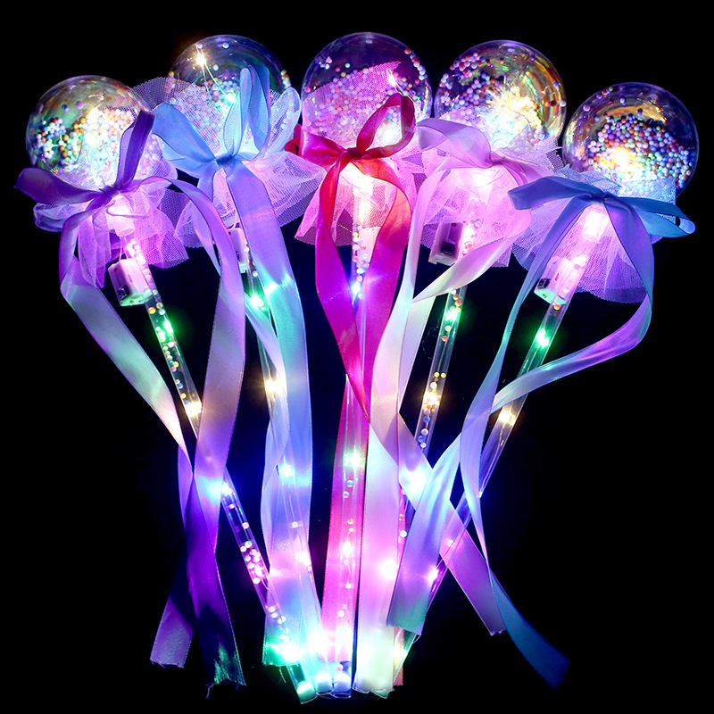 LED Light Sticks Clear Ball Star Shape Flashing Glow Magic Wands for Birthday Wedding Party Decor Kids Lighted Toys Z4702
LED Light Sticks Clear Ball Star Shape Flashing Glow Magic Wands for Birthday Wedding Party Decor Kids Lighted Toys Z4702