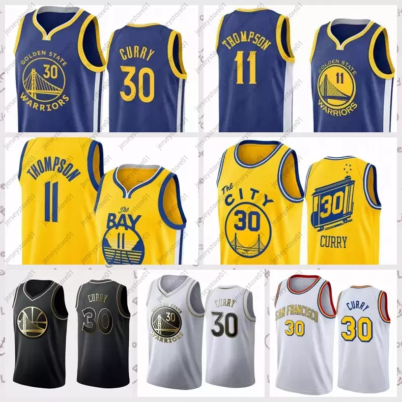 2021 Vintage Men Retro Basketball Jersey Klay 11 Thompson Shirts Stephen 30 Curry Breathable Black blue white Size S-2XL
2021 Vintage Men Retro Basketball Jersey Klay 11 Thompson Shirts Stephen 30 Curry Breathable Black blue white Size S-2XL