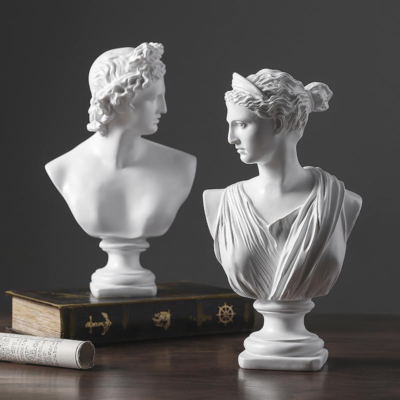 Decorative Objects & Figurines Mini Resin Plaster Statue Retro Small Avatar Sketch Practice Ancient Greek Roman Mythology Figure Model Craft
Decorative Objects & Figurines Mini Resin Plaster Statue Retro Small Avatar Sketch Practice Ancient Greek Roman Mythology Figure Model Craft