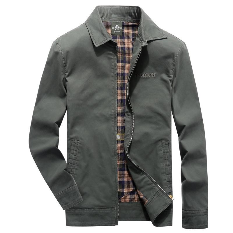 Men's Jackets Autumn Jacket Men Military Casual Coat Turn-down Collar Windbreaker Jaqueta Masculina Plus Size M-4XL Cotton Mens, Army green
Men's Jackets Autumn Jacket Men Military Casual Coat Turn-down Collar Windbreaker Jaqueta Masculina Plus Size M-4XL Cotton Mens, Army green