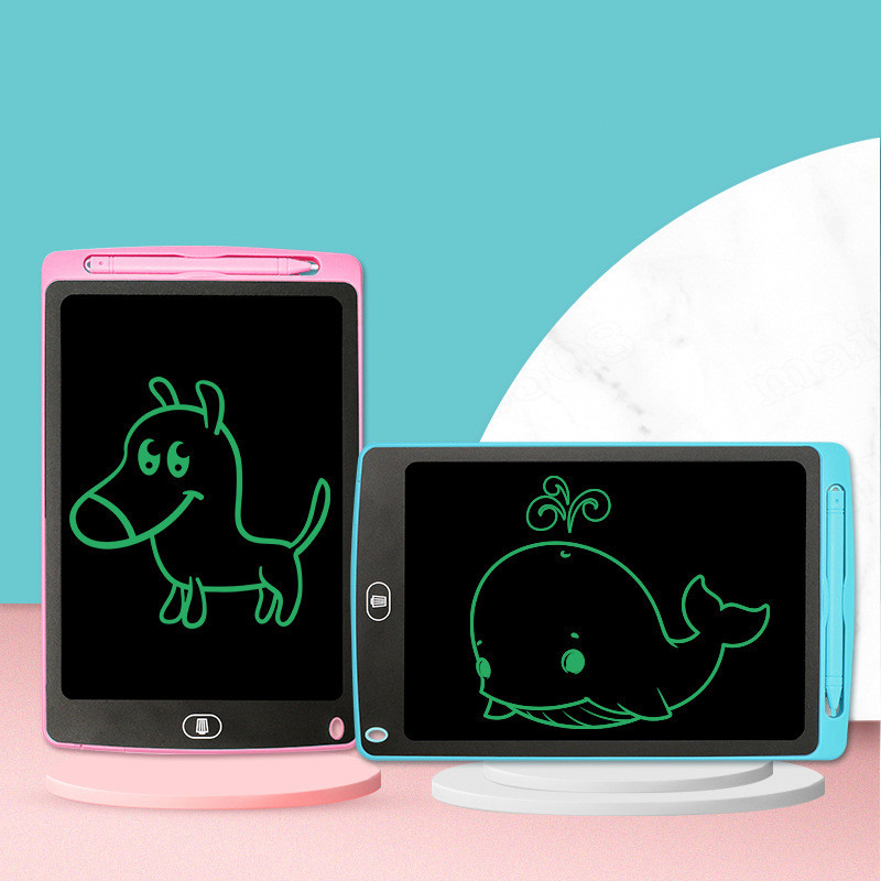 free by sea kids educational toys 6 5 8 5 10 12 inch lcd drawing tablet for childrens toys painting tools electronics writing board yt199505