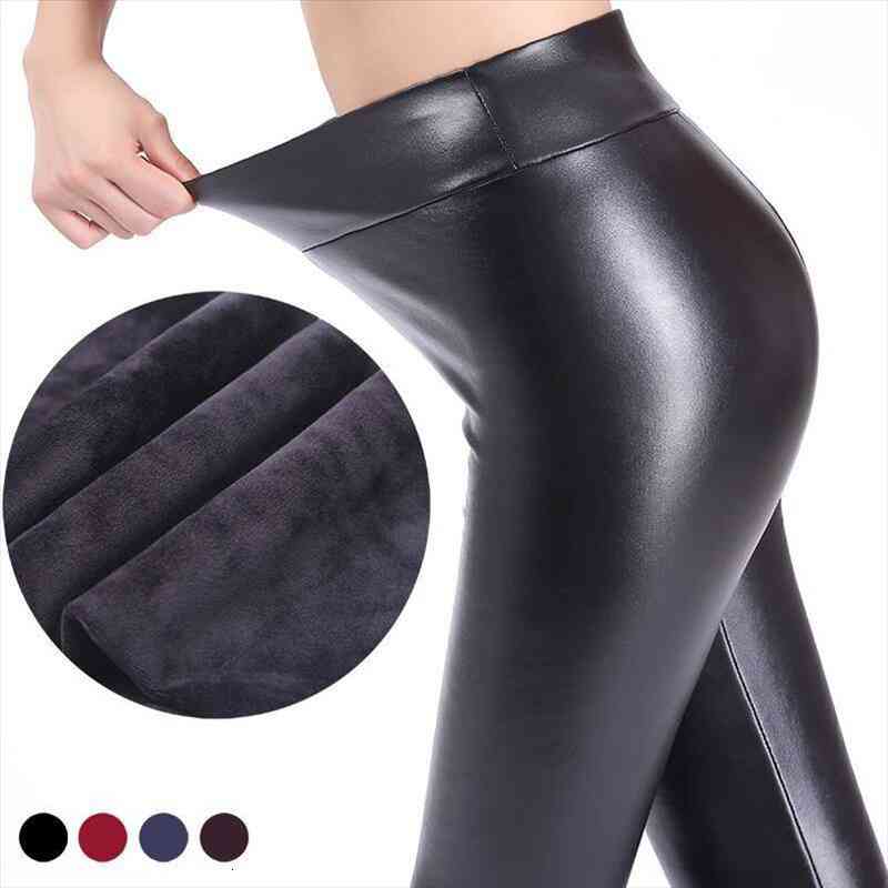 Lady Autumn Winter Thick Warm Leggings Large L Xl Fitness Leather Leggings High Waist Slim Pu Pants Velvet Pencil Trousers, Blue
Lady Autumn Winter Thick Warm Leggings Large L Xl Fitness Leather Leggings High Waist Slim Pu Pants Velvet Pencil Trousers, Blue