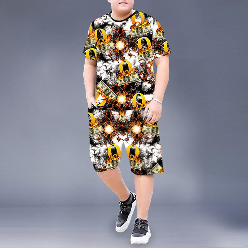 21ss personalized T shirt high quality summer men's shorts short sleeve casual suit mens tracksuit, White;black
21ss personalized T shirt high quality summer men's shorts short sleeve casual suit mens tracksuit, White;black