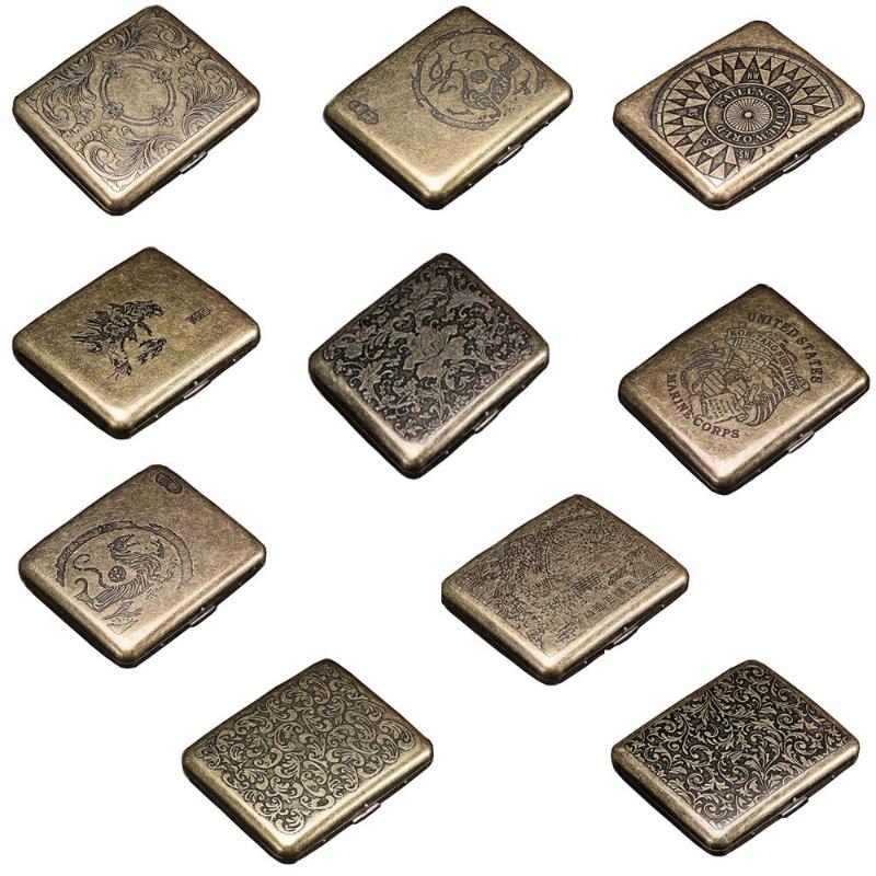 Gift Wrap 20 Pcs Convenient Box Waterproof Stains Cigaree Case Men And Women Vintage Brass Metal Classic
Gift Wrap 20 Pcs Convenient Box Waterproof Stains Cigaree Case Men And Women Vintage Brass Metal Classic