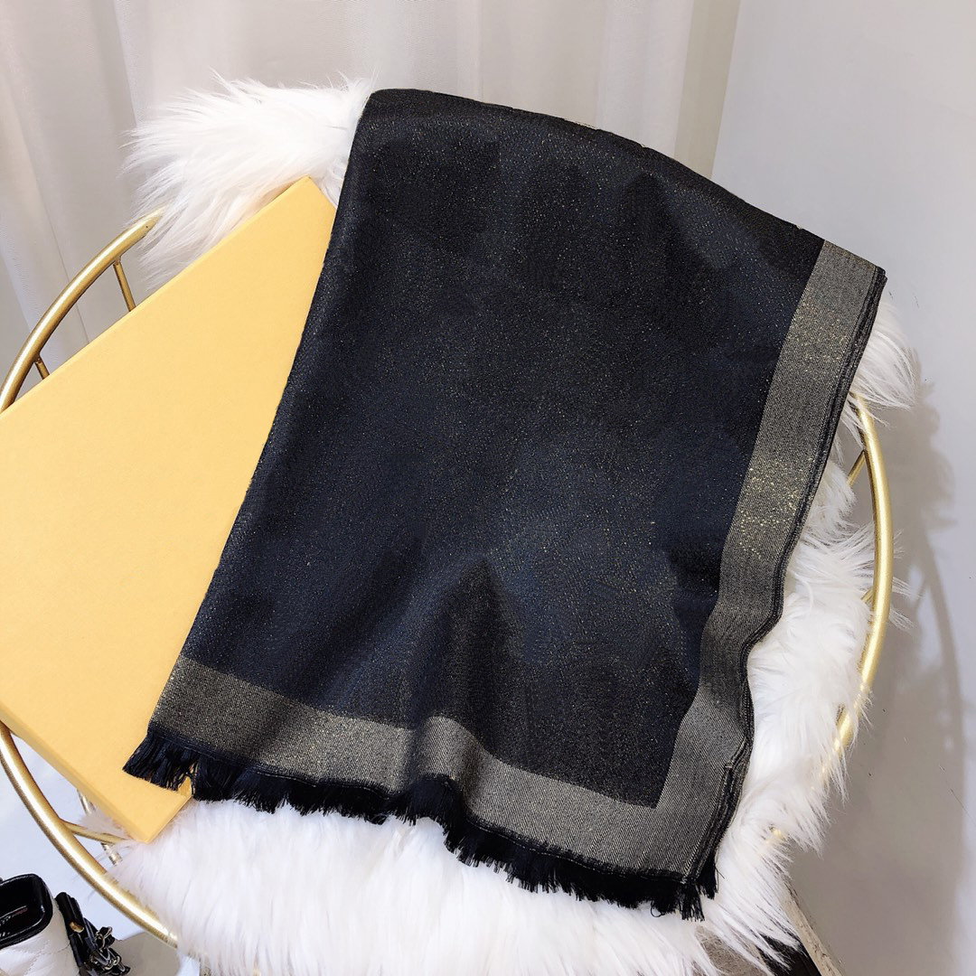 designers Scarf gold thread Silk and Cotton Classic Styles Long 180x70 10Colors Scarves Shawl no Box
designers Scarf gold thread Silk and Cotton Classic Styles Long 180x70 10Colors Scarves Shawl no Box