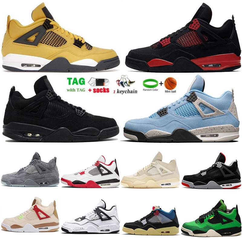 4 4s Basketball Shoes Jumpman Red Thunder University Blue Lightning Black Cat Guava Ice Noir Oreo Wild Things Men Women Designer Sneakers Trainers, Without box-21
4 4s Basketball Shoes Jumpman Red Thunder University Blue Lightning Black Cat Guava Ice Noir Oreo Wild Things Men Women Designer Sneakers Trainers, Without box-21