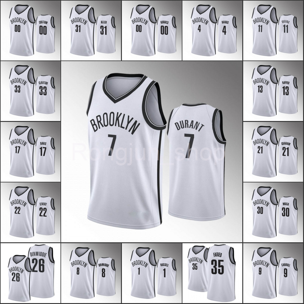 75th Anniversary Diamond Basketball Jerseys 2021/22 Printed Men Kyrie Irving Kevin Durant Spencer Dinwiddie Caris LeVert Association White Custom Jersey
75th Anniversary Diamond Basketball Jerseys 2021/22 Printed Men Kyrie Irving Kevin Durant Spencer Dinwiddie Caris LeVert Association White Custom Jersey