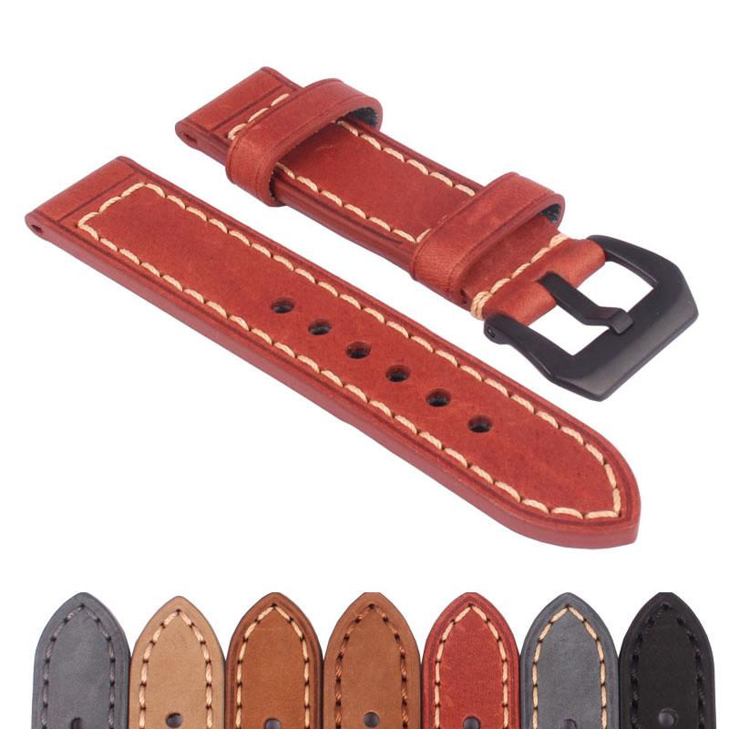 Watch Bands Buy 2 Get 10% OFF) 20/22/24/26mm Black Buckle Brown Handmade Genuine Real Leather Watchband Strap Wristwatch
Watch Bands Buy 2 Get 10% OFF) 20/22/24/26mm Black Buckle Brown Handmade Genuine Real Leather Watchband Strap Wristwatch
