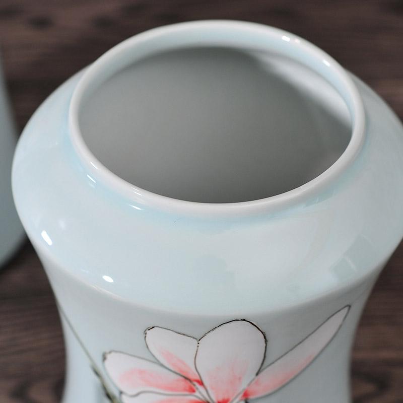 European Classical Home Furnishing Decor Ceramic Crafts Vase Room Three Sets Of Practical Wedding Gift Ornaments Vases
