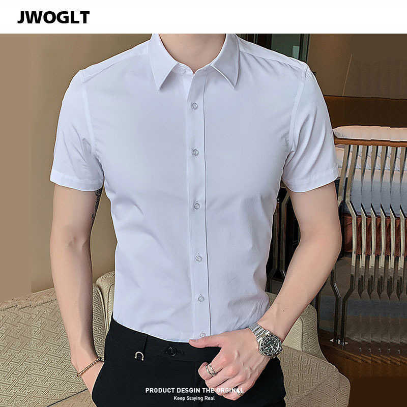 40kg-130kg Summer Shirts Casual Fashion Cotton Short Sleeve Slim Fit Men Social Button Down White Dress Shirt 6XL 8XL 210721
40kg-130kg Summer Shirts Casual Fashion Cotton Short Sleeve Slim Fit Men Social Button Down White Dress Shirt 6XL 8XL 210721