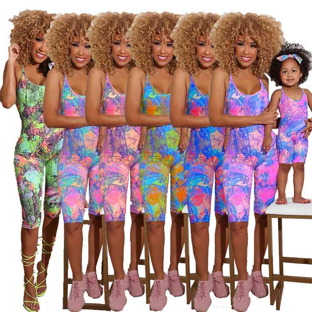 Summer Mother Girl Family Sleeveless Jumpsuit Mom And Daughter Romper Women Baby Girls Fashion Family Match Outfits Clothing HH42811, Blue
Summer Mother Girl Family Sleeveless Jumpsuit Mom And Daughter Romper Women Baby Girls Fashion Family Match Outfits Clothing HH42811, Blue
